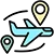 Travel and location icon for the best accommodation in Nashik - Kumbh Yatra Camp